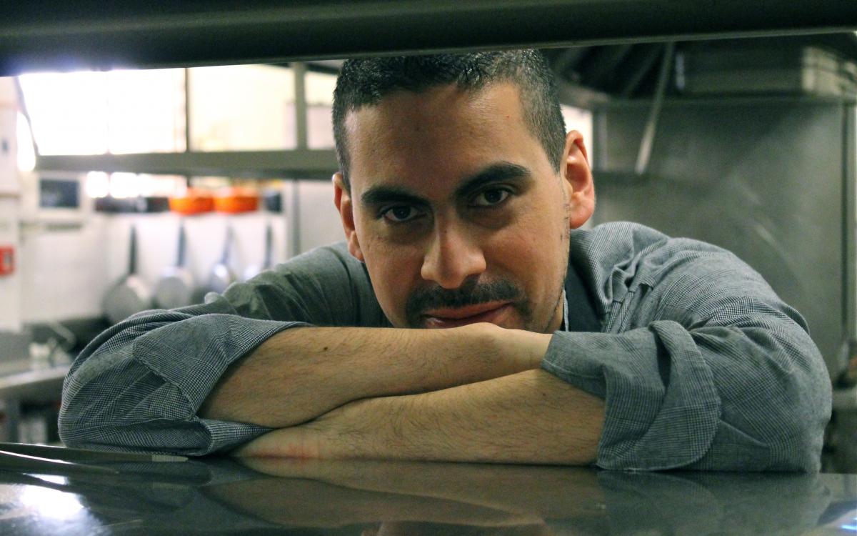 Omar Morales, cuiner del restaurant Hostal Sport